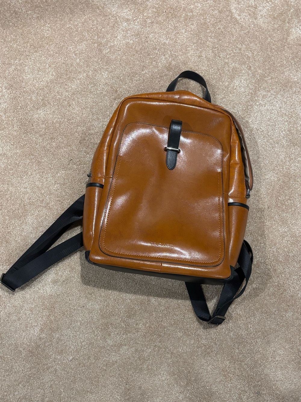 BOSTANTEN Leather Backpack